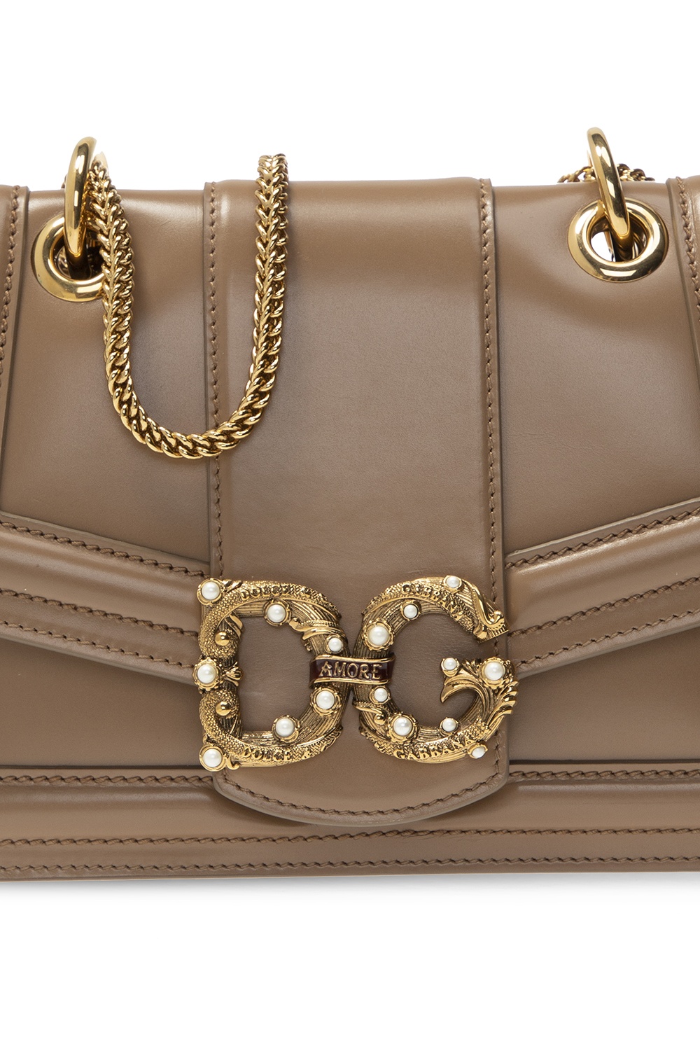 Dolce & Gabbana☆DG AMORE カーフスキンバッグ DG Amore bag in calfskin